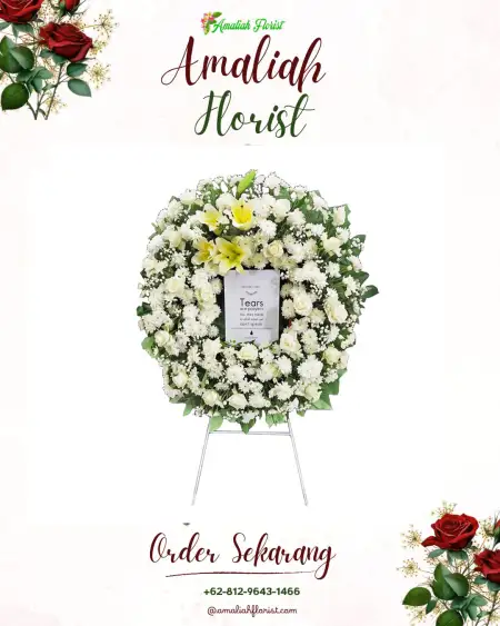 Krans Bunga Duka Selotumpeng